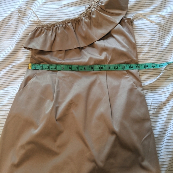 Kopa One-shoulder gold mini dress - Picture 5 of 7